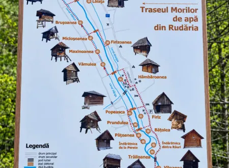 Moară de apă tradițională din Rudăria, Eftimie Murgu, Caraș-Severin