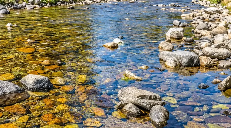 Cascada Vadu Crișului, cu apa căzând peste un perete de calcar din Defileul Crișului Repede
