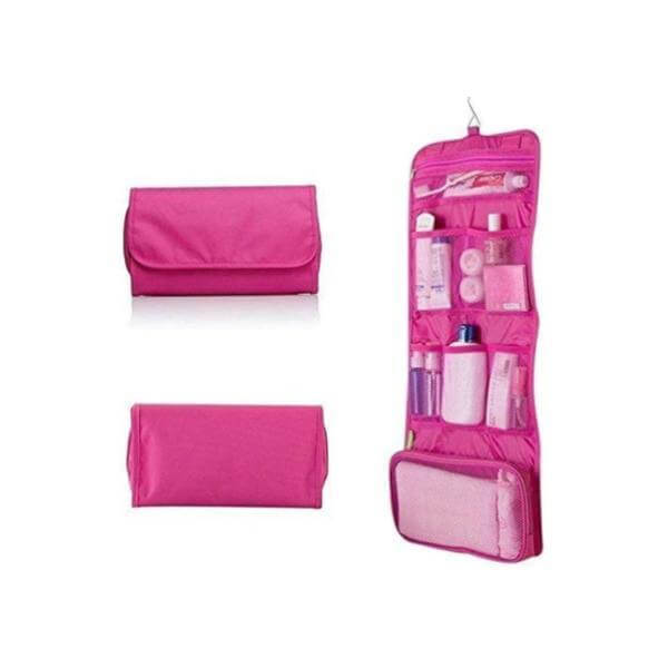 geanta organizator de bagaje pentru calatorie portabila si impermeabila pentru femei aexya roz 5