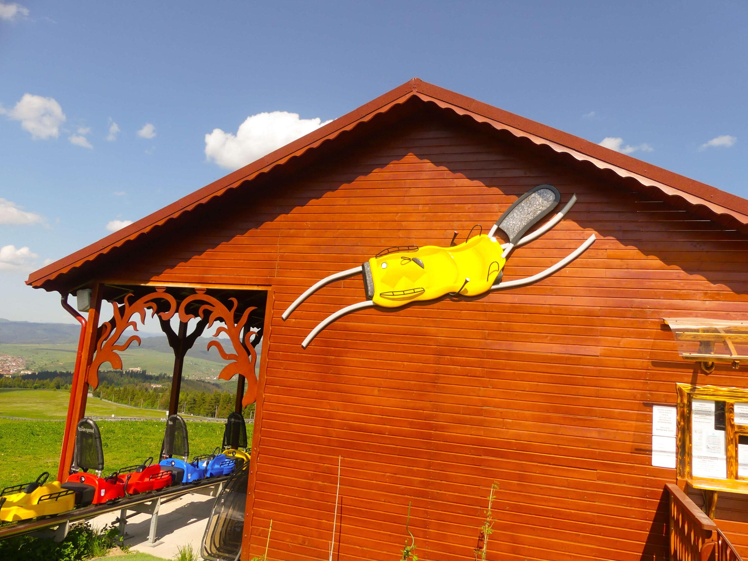 Pista de bob din Toplița