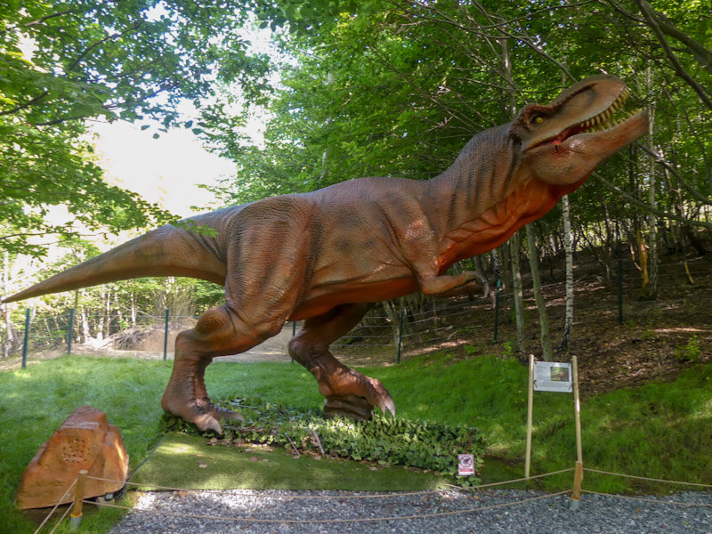 Dinozauri în mărime naturală,in parcul de aventura de la Wonderland 9 P1390123 edited 1