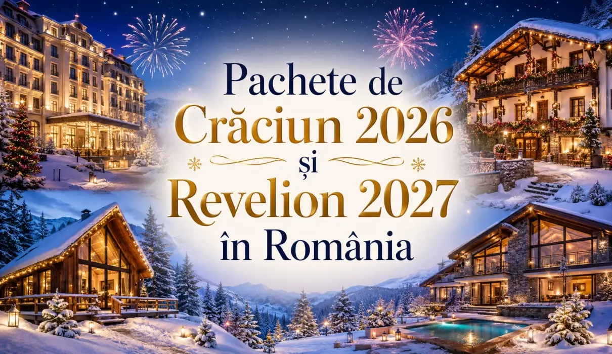 Pachete de Crăciun 2026 și Revelion 2027 în România